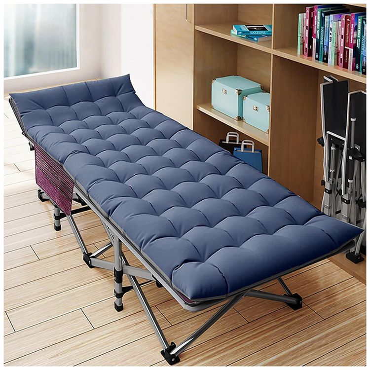 Cama-Dobravel-Portatil-para-Acampamento-com-Acolchoado-e-foto-1