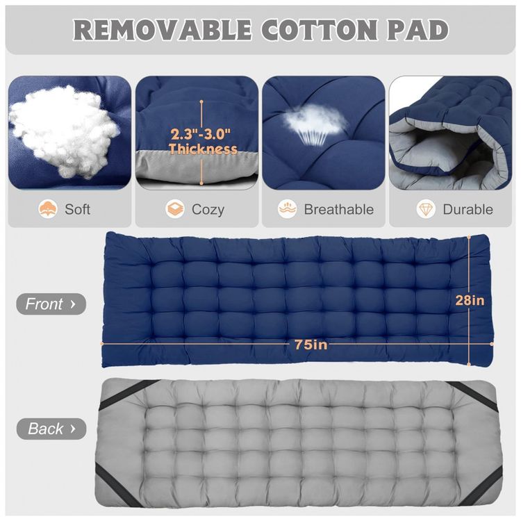 Cama-Dobravel-Portatil-para-Acampamento-com-Acolchoado-2-foto-2