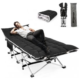 Cama-Dobravel-Portatil-para-Acampamento-de-Qualidade-Leve-e-foto-0