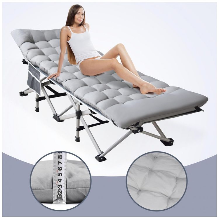 Cama-Dobravel-Portatil-para-Acampamento-com-Acolchoado-e-foto-4