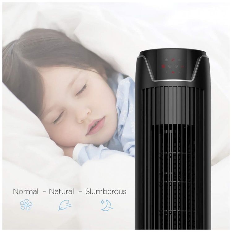 Ventilador-de-Torre-com-Controle-Remoto-Suporte-Silencioso-foto-3