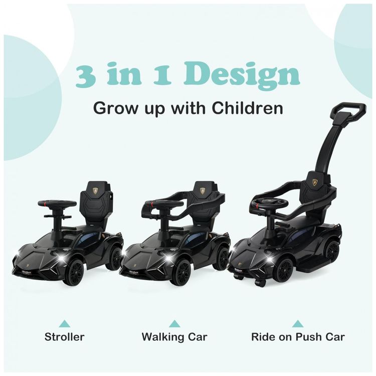 Carrinho-de-Passeio-Infantil-3-em-1-com-Rodas-Universais-foto-2