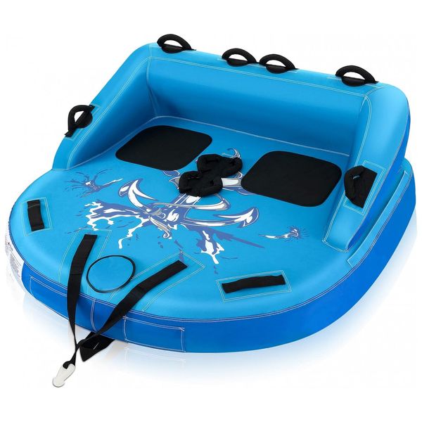 Boia-Rebocavel-Aquatica-para-2-Pessoas-com-Estilo-Sofa-com-foto-0