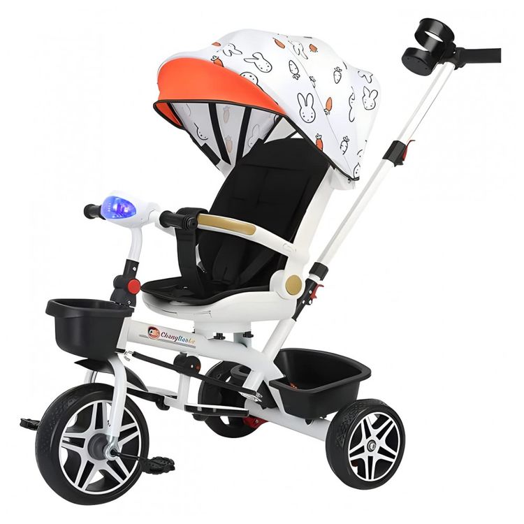 Triciclo-Infantil-6-em-1-com-Alca-de-Empurrar-Cobertura-foto-0