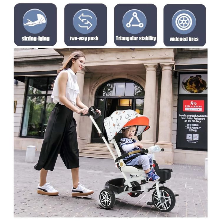 Triciclo-Infantil-6-em-1-com-Alca-de-Empurrar-Cobertura-foto-3