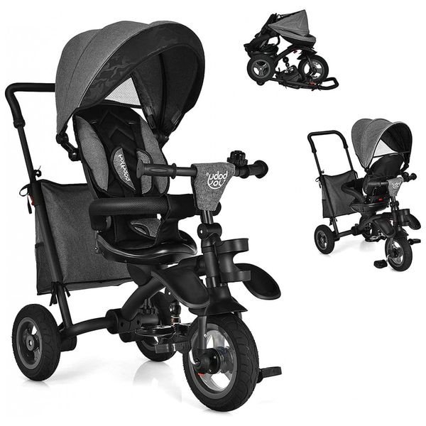 Triciclo-Infantil-7-em-1-com-Alca-de-Empurrar-Cobertura-foto-0