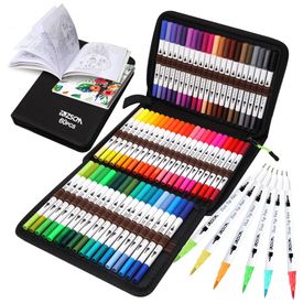 Conjunto-de-Canetas-Artisticas-60-Cores-com-Pontas-Duplas-foto-0
