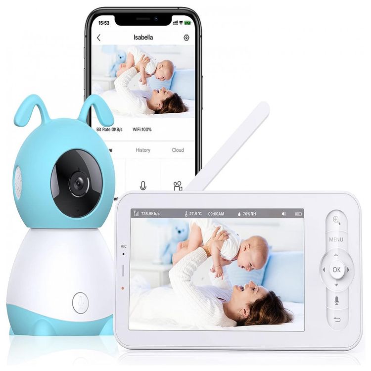 Baba-Eletronica-SUPERUNCLE-Monitor-com-Camera-de-12cm-HD-foto-0