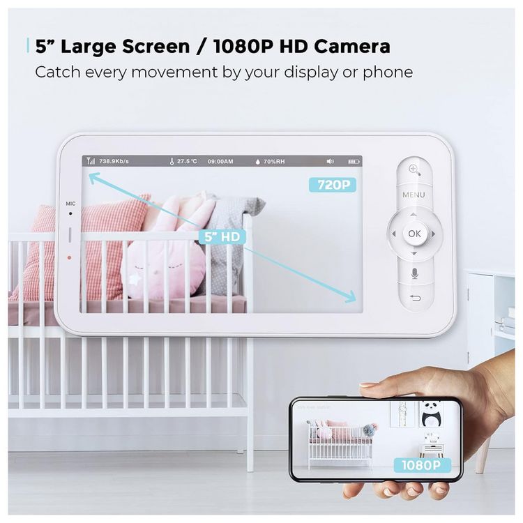 Baba-Eletronica-SUPERUNCLE-Monitor-com-Camera-de-12cm-HD-foto-1
