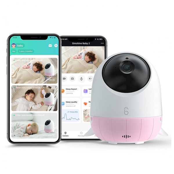 Baba-Eletronica-Monitor-com-Camera-2K-HD-Rotacao-de-360-foto-0