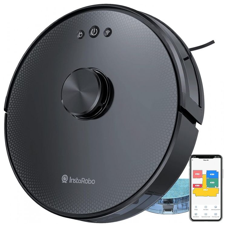 Aspirador-de-Po-Robo-Inteligente-e-Automatico-com-Controle-foto-0