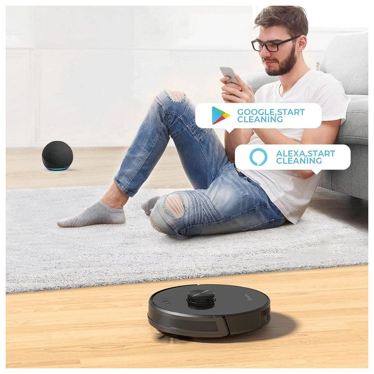 Aspirador-de-Po-Robo-Inteligente-e-Automatico-com-Controle-foto-2