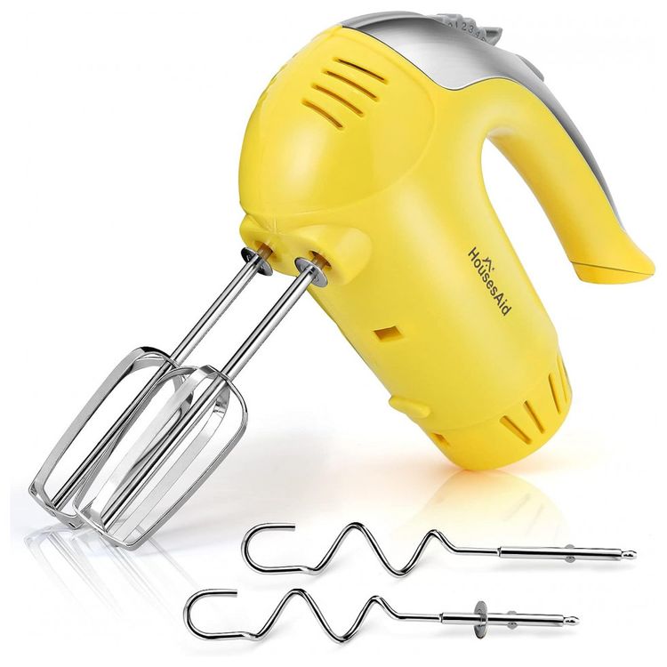 HouseAid-Batedeira-de-Mao-com-5-Velocidades-e-Acessorios-de-foto-0