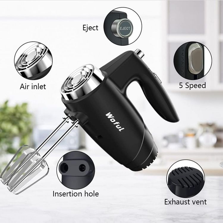 Batedeira-de-Mao-com-5-Velocidades-e-Acessorios-de-Aco-Inox-foto-2