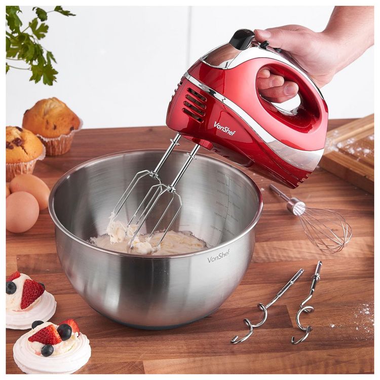 Batedeira-de-Mao-com-5-Velocidades-e-Acessorios-de-Aco-Inox-foto-1