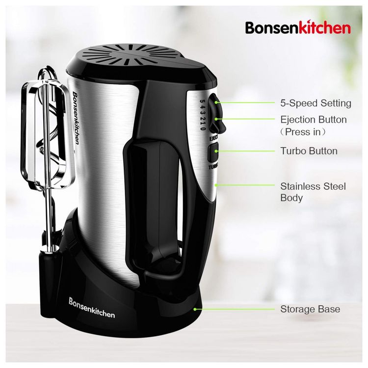 Batedeira-de-Mao-com-6-Velocidades-e-Acessorios-de-Aco-Inox-foto-2