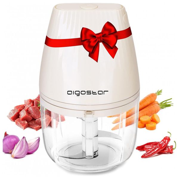 Aigostar-Batedeira-de-Mao-com-6-Velocidades-e-Acessorios-de-foto-0