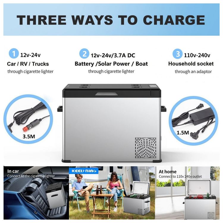 KEED-BING-Mini-Geladeira-Cooler-Automotiva-Eletrico-foto-1