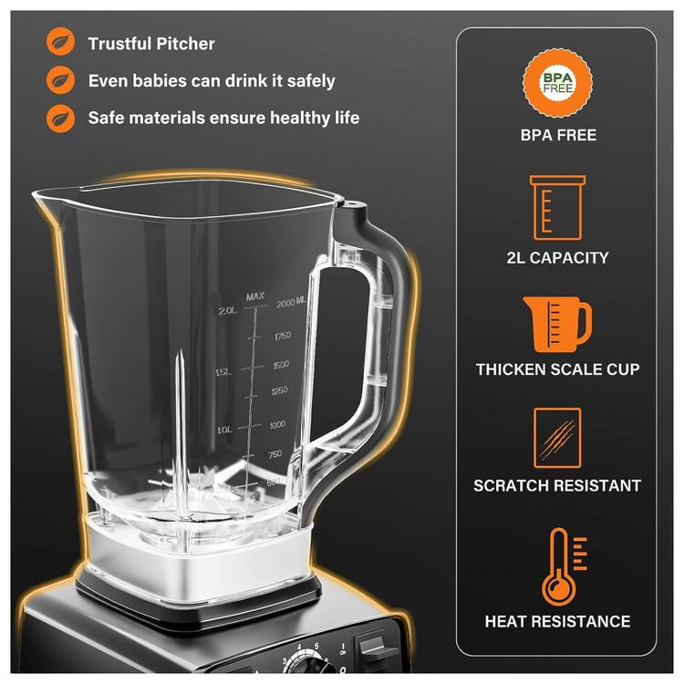 Liquidificador-de-Bancada-Profissional-2L-8-Velocidades-foto-2
