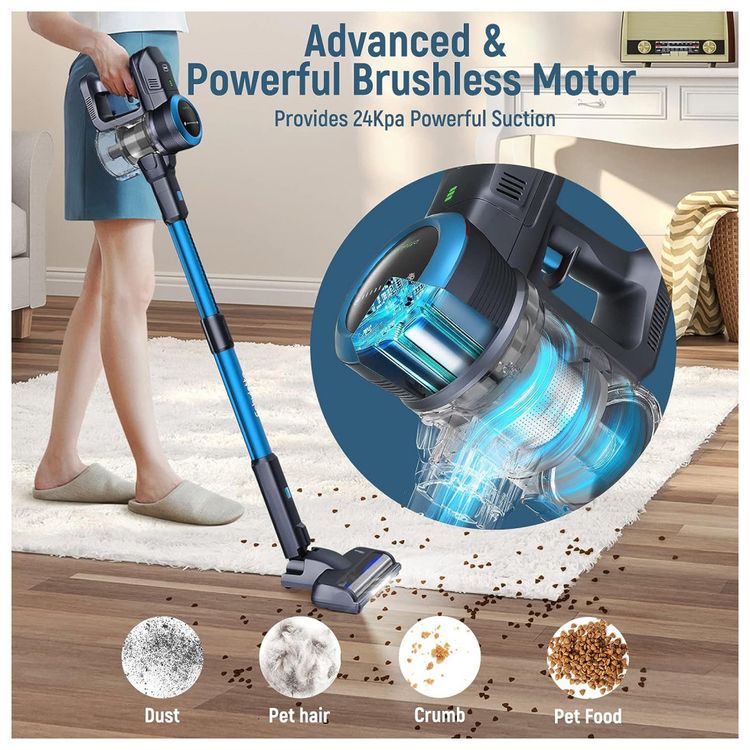 Aspirador-de-Po-sem-Fio-Potente-250W-24-kpa-ate-45-Min-de-foto-1