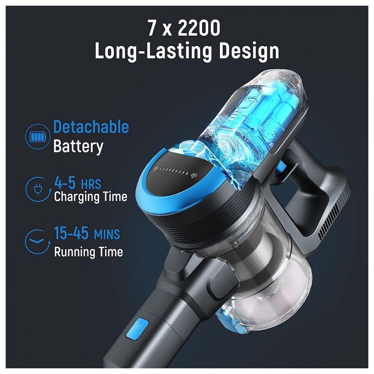 Aspirador-de-Po-sem-Fio-Potente-250W-24-kpa-ate-45-Min-de-foto-3