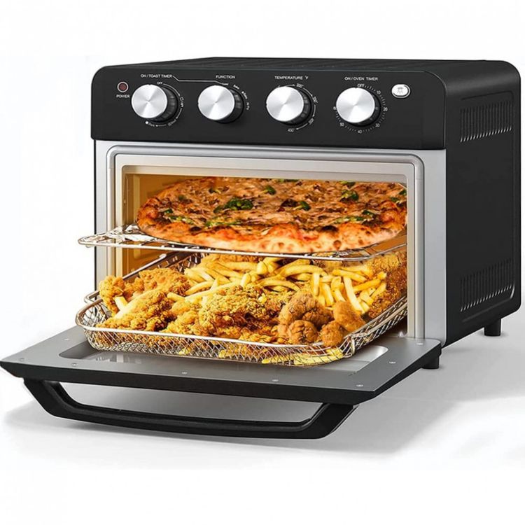 AUMATE-Fritadeira-Eletrica-AirFryer-19L-com-7-Modos-e-Painel-foto-0