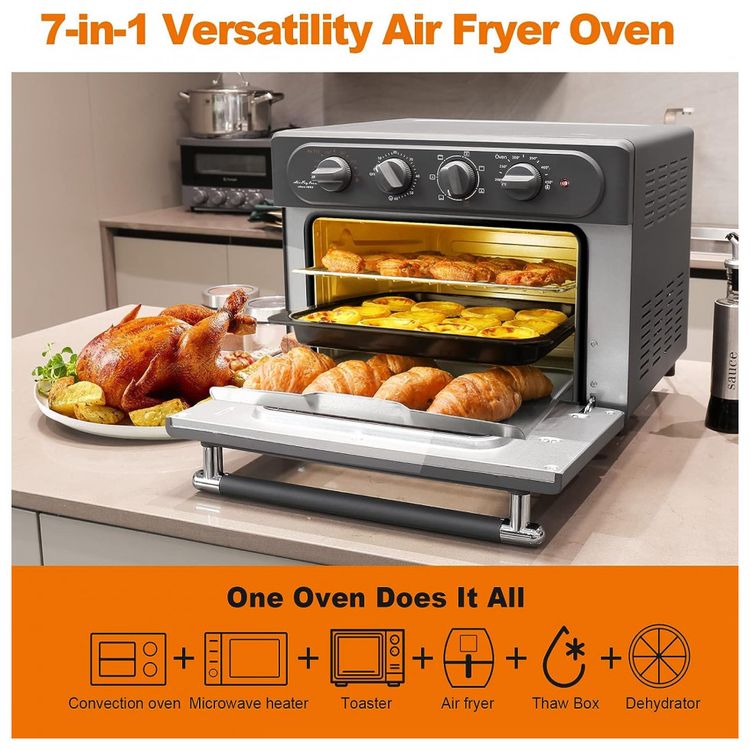 Fritadeira-Eletrica-AirFryer-18L-com-5-Modos-e-Painel-de-foto-1