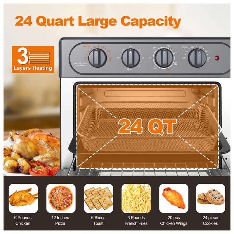 Fritadeira-Eletrica-AirFryer-18L-com-5-Modos-e-Painel-de-foto-2
