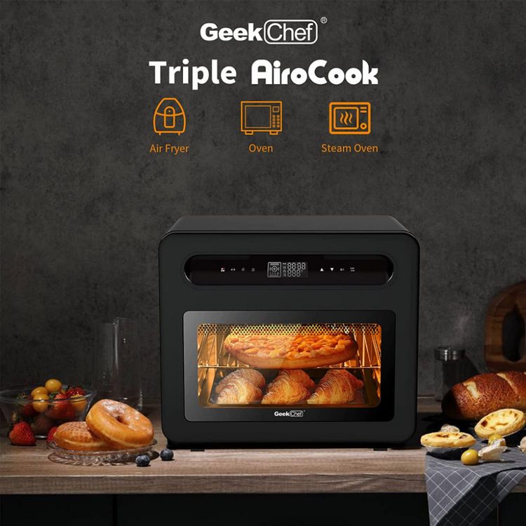 Geek-Chef-Fritadeira-Eletrica-AirFryer-26L-com-50-Modos-e-foto-2
