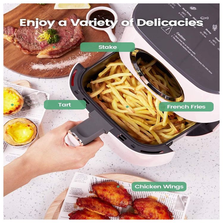 Fritadeira-Eletrica-Air-Fryer-5L-com-Painel-de-Controle-foto-2