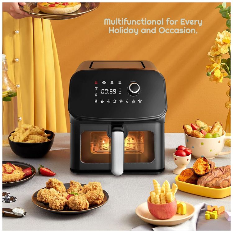 Fritadeira-Eletrica-Air-Fryer-10L-com-Painel-de-Controle-foto-1