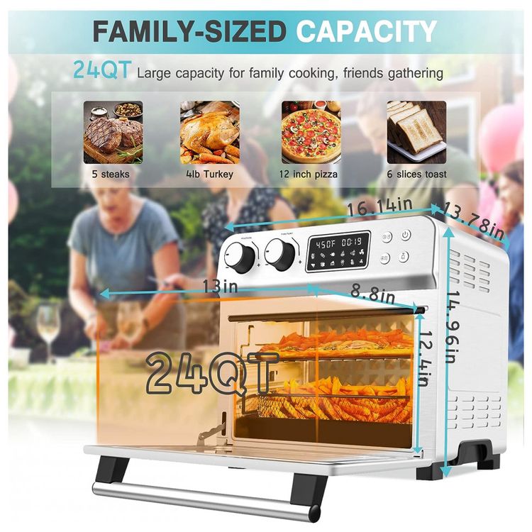 CUSIMAX-Fritadeira-Eletrica-Air-Fryer-23L-com-Painel-de-foto-5