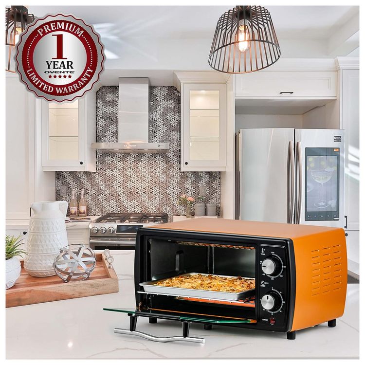 Ovente-TO6895B-Forno-Eletrico-de-Bancada-9L-com-Controle-de-foto-4