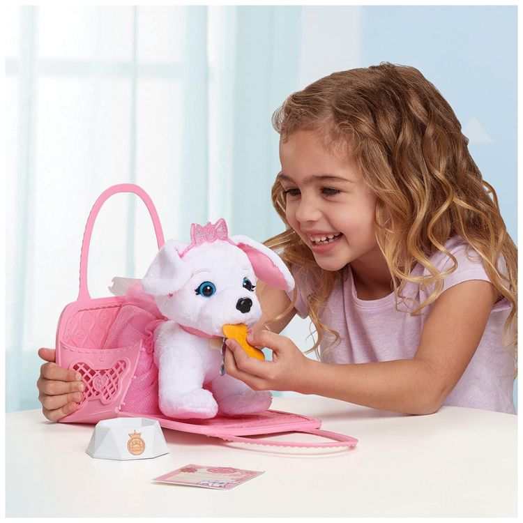Cachorro-de-Pelucia-com-Bolsa-de-Transporte-e-Acessorios-foto-1