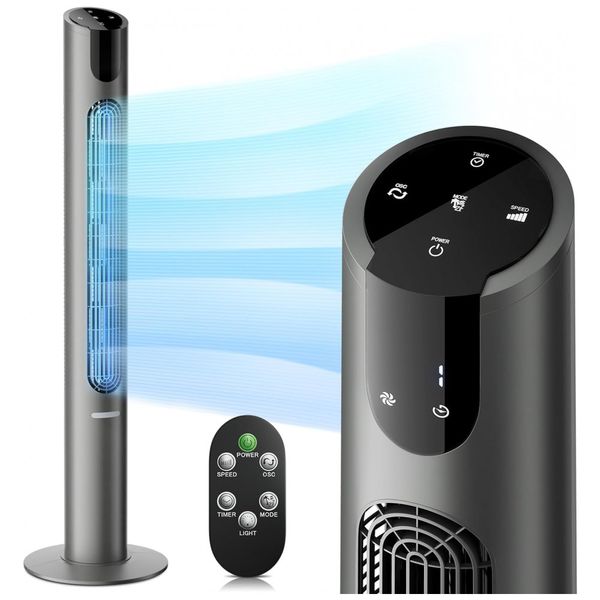 Ventilador-de-Torre-com-Controle-Remoto-8-Velocidades-foto-0
