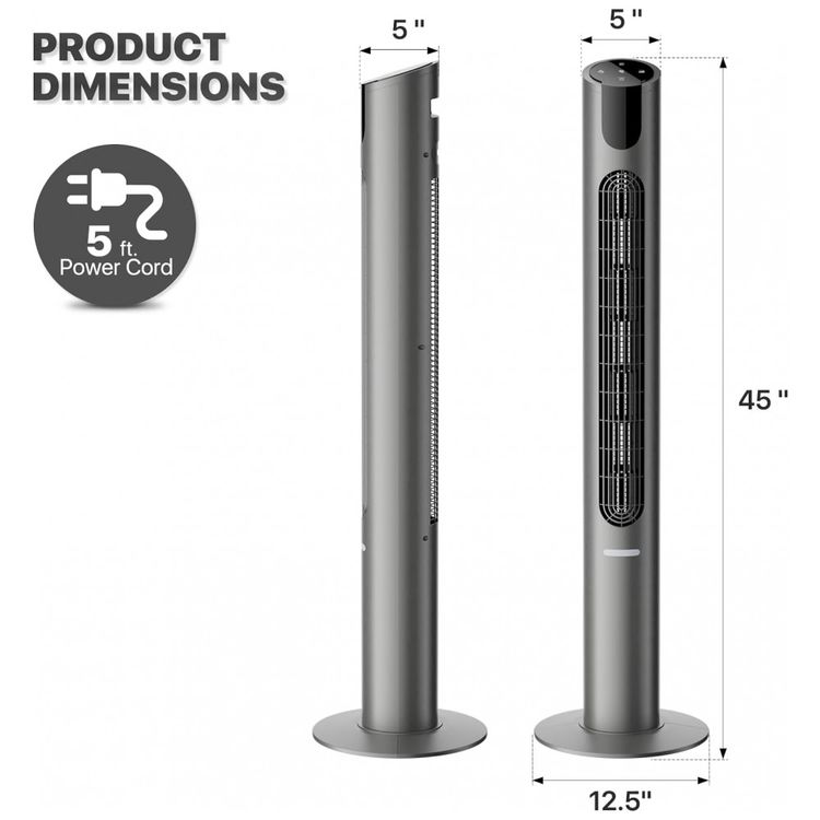Ventilador-de-Torre-com-Controle-Remoto-8-Velocidades-foto-1