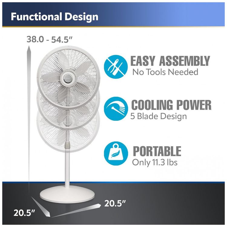 Ventilador-de-Torre-com-Altura-Ajustavel-e-3-Velocidades-foto-3