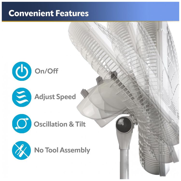 Ventilador-de-Torre-com-Altura-Ajustavel-e-3-Velocidades-foto-4