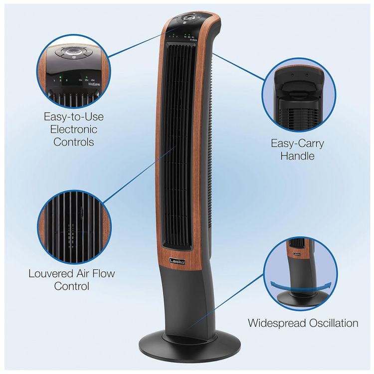 Ventilador-de-Torre-com-Bluetooth-3-Velocidades-Silenciosas-foto-3