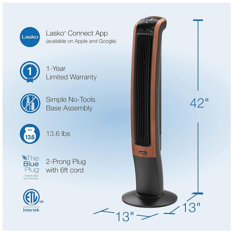 Ventilador-de-Torre-com-Bluetooth-3-Velocidades-Silenciosas-foto-5