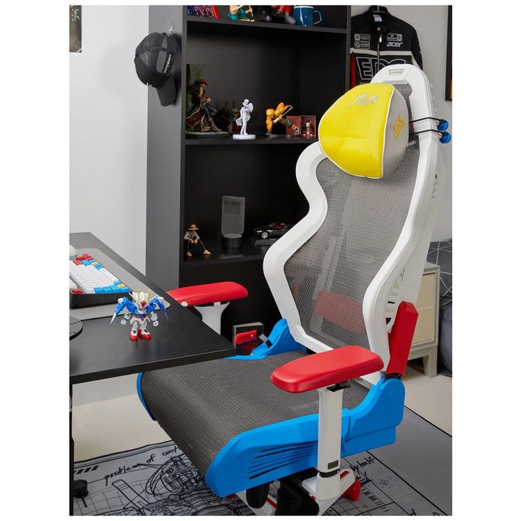 Cadeira-Gamer-com-Malha-Ultra-Respiravel-e-Bracos-Ajustaveis-foto-1