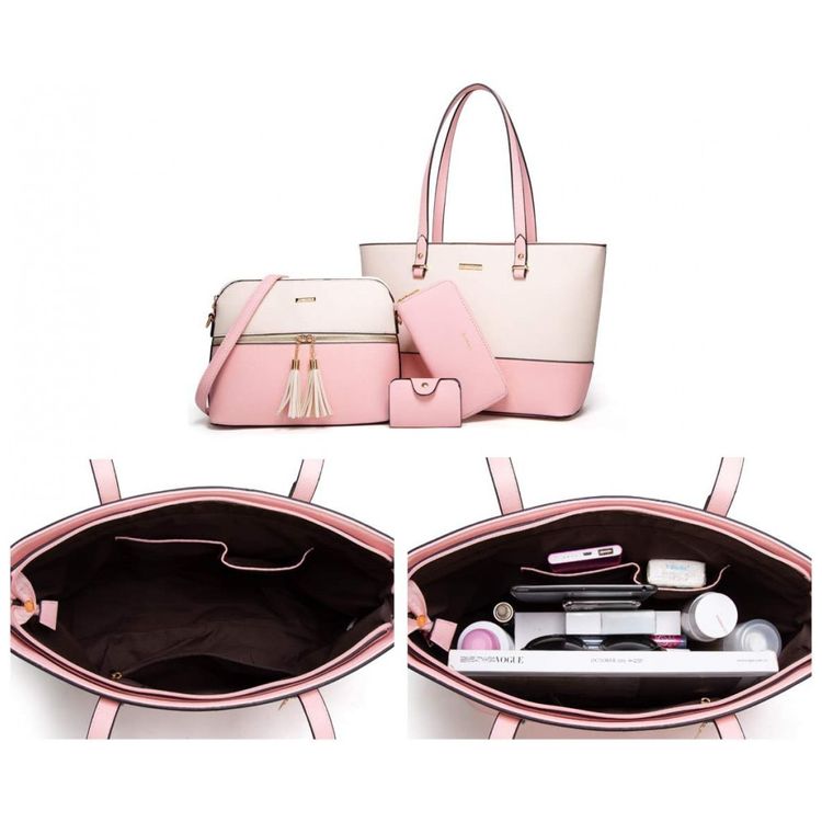 Conjunto-de-Bolsas-Femininas-em-Couro-Sintetico-4-Pecas-com-foto-3