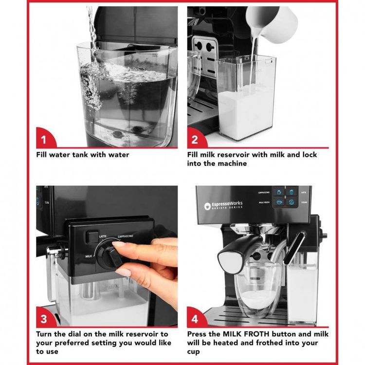 Cafeteira-Eletrica-Expresso-Reservatorio-1.4L-19-Bar-de-foto-5