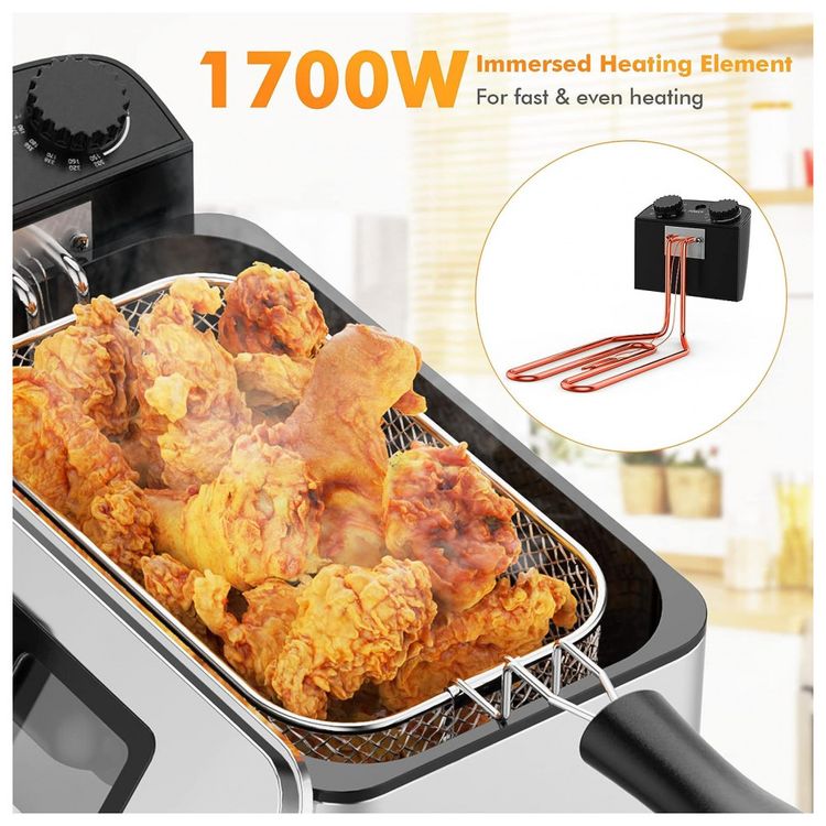 Fritadeira-Eletrica-Industrial-a-Oleo-5L-com-Controle-de-foto-2