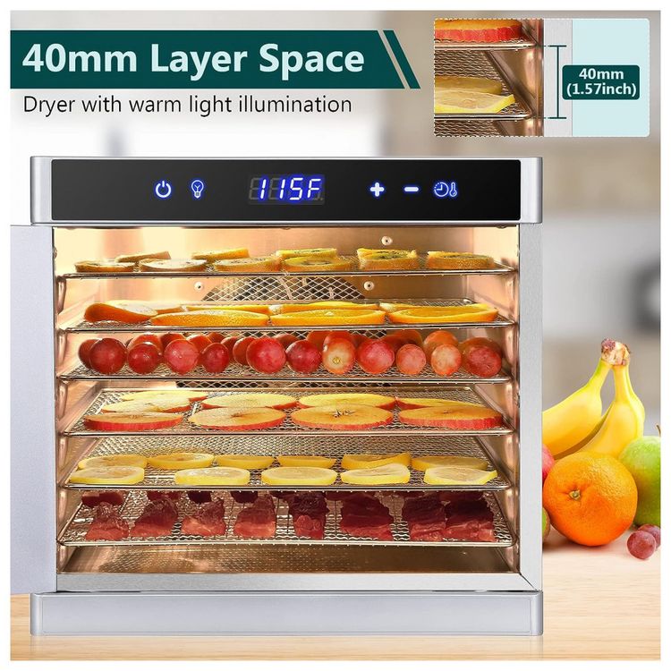 Maquina-Desidratadora-de-Alimentos-com-8-Bandejas-e-Painel-foto-1