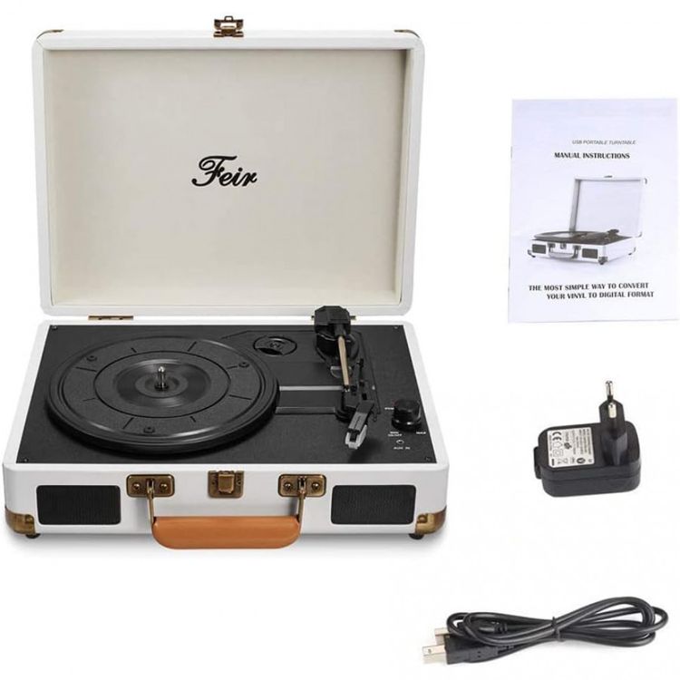 Vitrola-Toca-Discos-com-Plataforma-3-Velocidades-sem-fio-foto-1