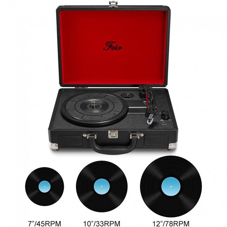 Vitrola-Toca-Discos-com-Plataforma-3-Velocidades-sem-fio-foto-1