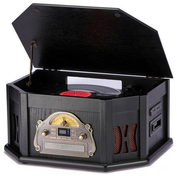Vitrola-Toca-Discos-com-Plataforma-3-Velocidades-sem-fio-foto-0