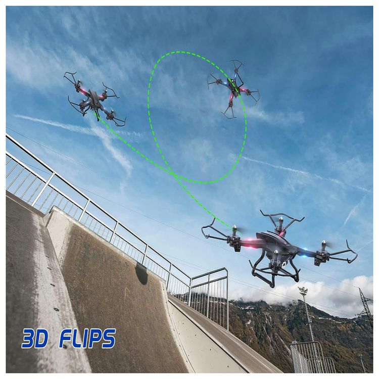 Drone-para-Adultos-com-Camera-2K-HD-Controle-de-Voz-e-Gesto-foto-3