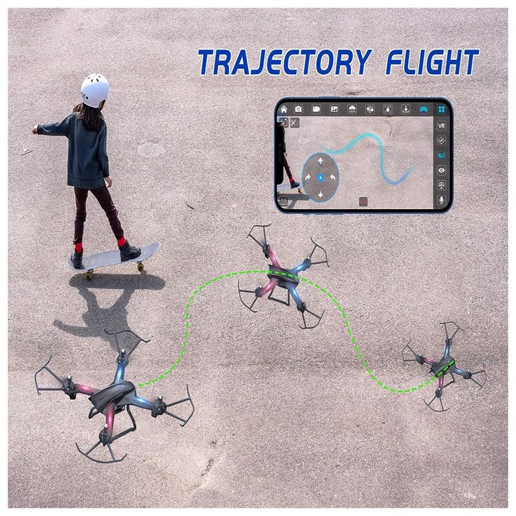 Drone-para-Adultos-com-Camera-2K-HD-Controle-de-Voz-e-Gesto-foto-5